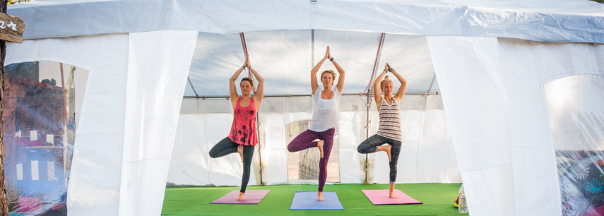 Star Surf Camps Social Activities Yoga Tent Pose Work Our Relax 855 x 306