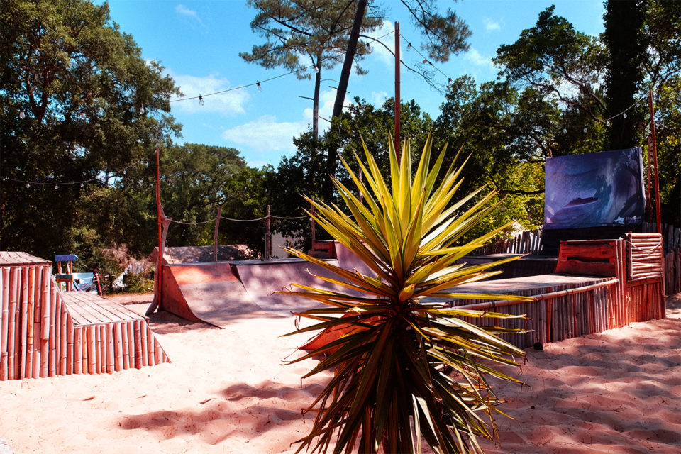 Surf Camp Gallery Skate ramp Outdoor Cinema Entertainment