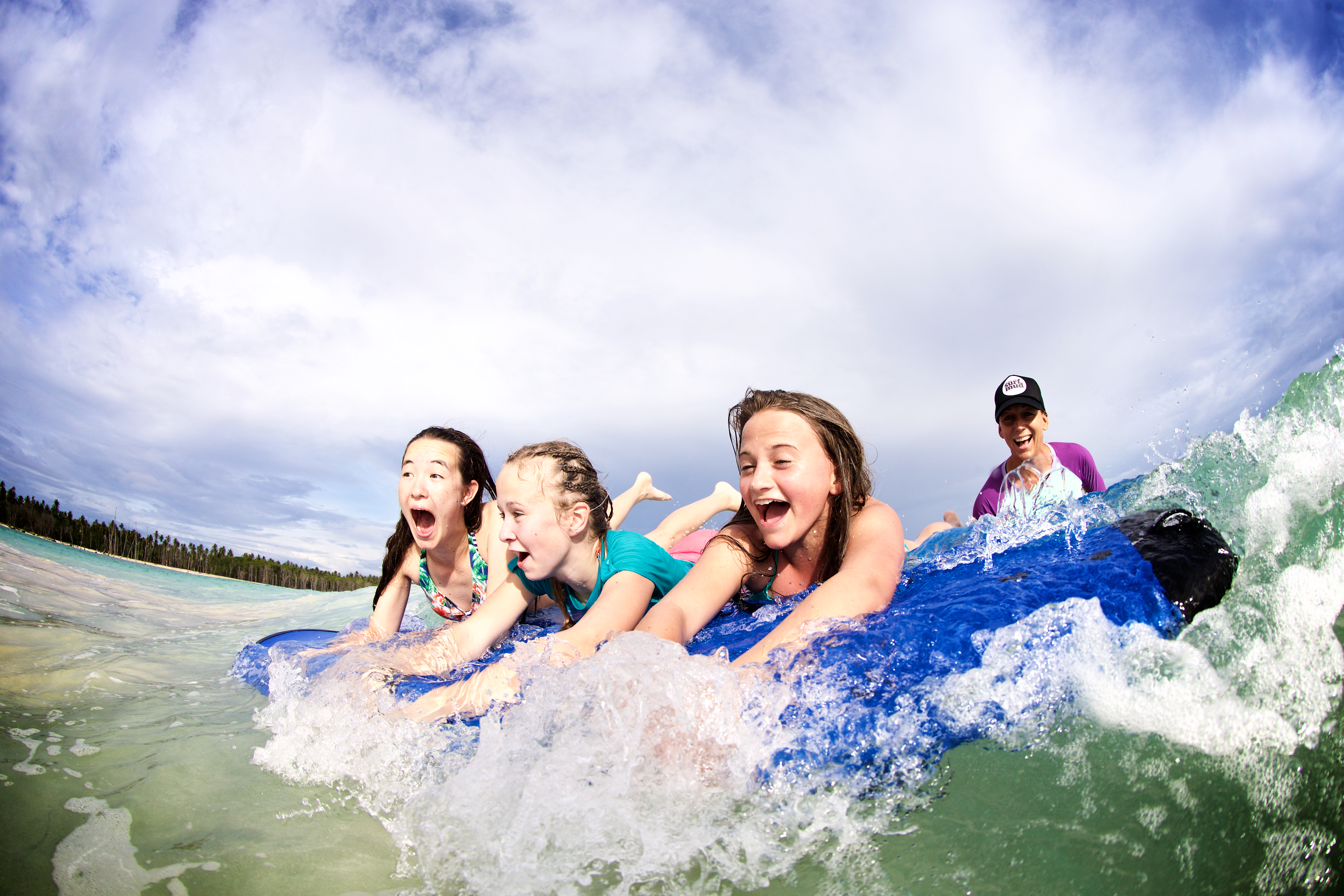 Surf Camp Resort Mentawai Islands Family Kids Lesson Fun 5104 x 3456